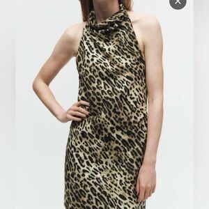 Zara Leopard Print Dress